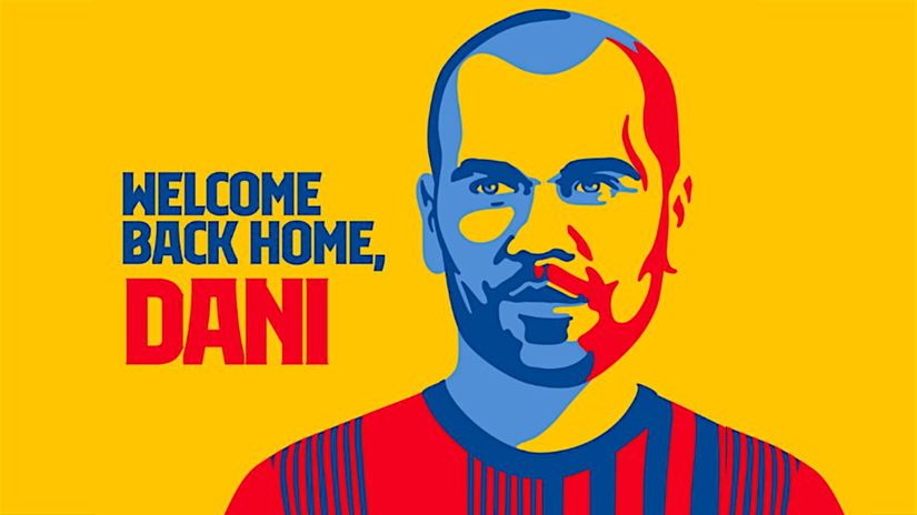 Quick fix for Barca as legendary Dani Alves returns to help out his old teammate Xavi