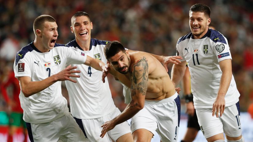 Serbian Sensation! Mitrogol scores 90th-minute winner to spoil Ronaldo's chances of making Qatar