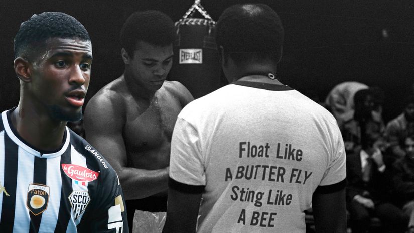 Floats like a butterfly, stings like a bee? Mohamed-Ali is only 17, but has played for two countries