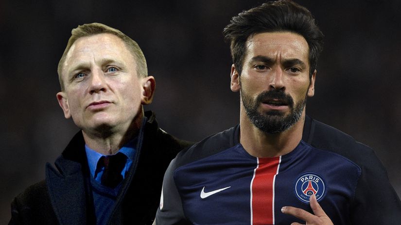 Daniel Craig earned millions as 007, but still less than Lavezzi