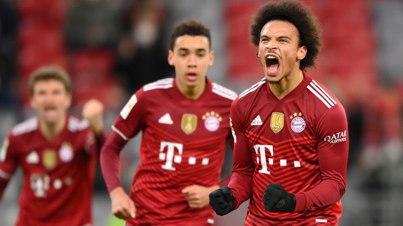 Superb Sane strike fires Bayern back to Bundesliga summit