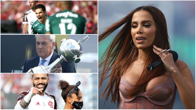 Short skirts, hot prelude and saucy Copa Libertadores final