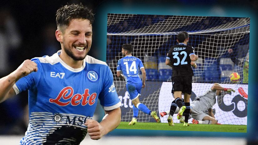 Top dogs play with smile on their face! Napoli hammer their old boss at Stadio Diego Maradona