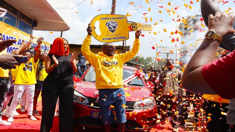 Pomp and colour as Kawangware carpenter claims his Omoka na Moti prize