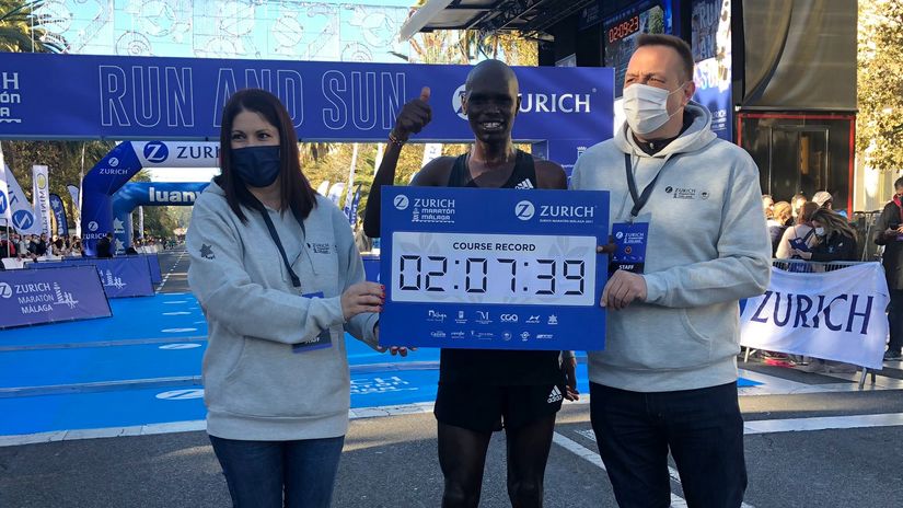 Korir breaks Zurich marathon course record