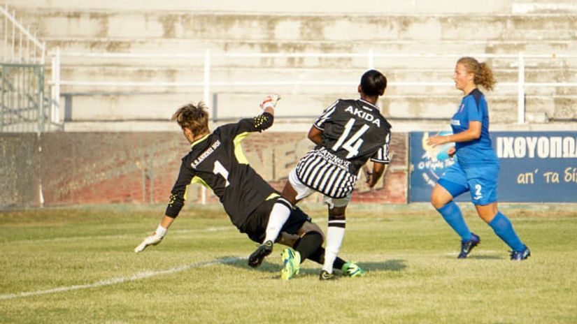 Stars Abroad: Esse Akida hits hat trick as PAOK Women obliterate opponents in the Greek league
