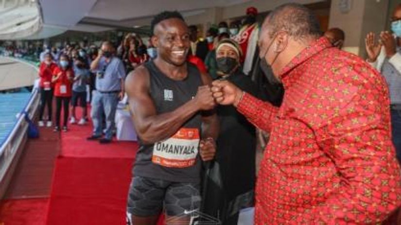 The phone call that changed Ferdinand Omanyala’s life in 2021