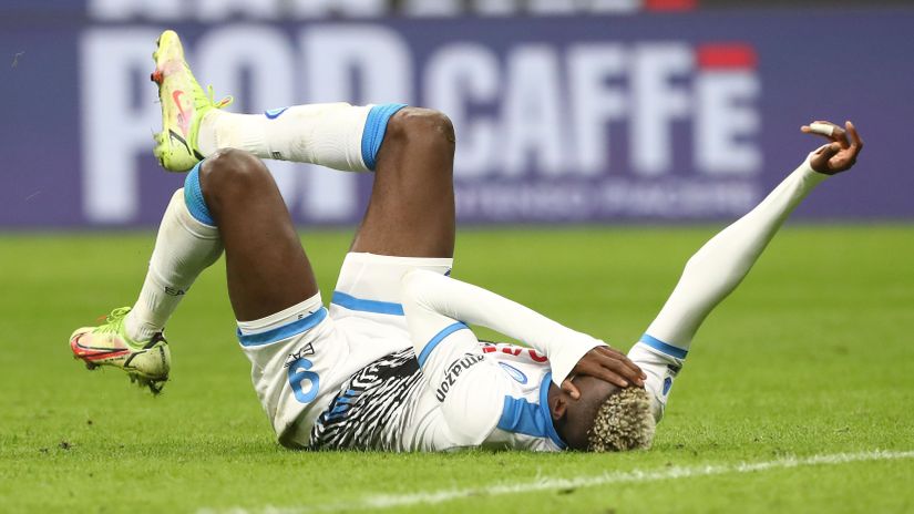 Covid in January then a cheekbone fracture and now Covid again for the Super Eagles star