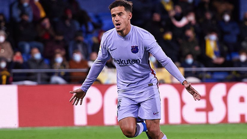 Done deal: Coutinho on his way to Villa in the hope of resurrection