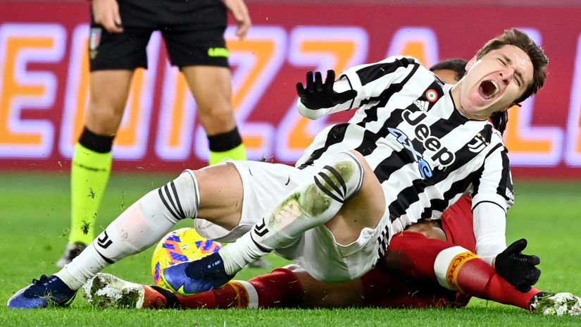 Italian woe hits: Federico Chiesa will be out for months