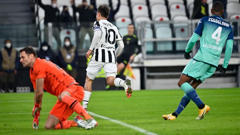 Dybala helps Juve to Udinese win as contract spat bubbles under
