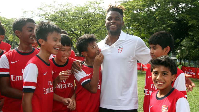 Song admits he left Arsenal to become a millionaire