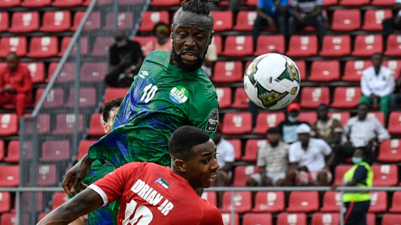 AFCON 2021: Nzalang Nacional strike Leone to book a place in the round of sixteen