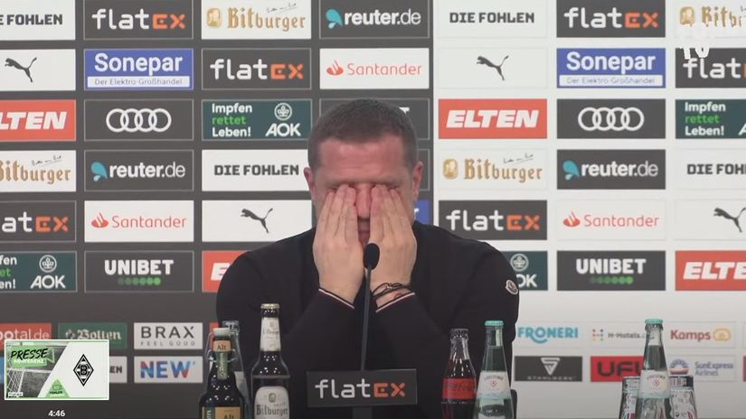 ’I’m tired of football and I’m tired of you’: Borussia director cracks under pressure