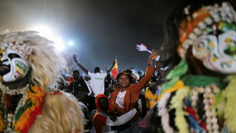 Senegal celebrating! Maiden AFCON title causes an eruption in the country's capital