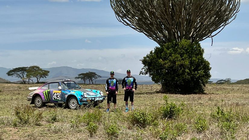 Block in Kenya for EA Classic Rally as tourists flock
