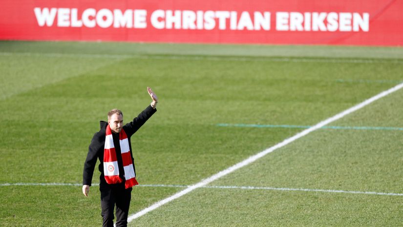What a birthday present - Christian Eriksen played his first game in eight months