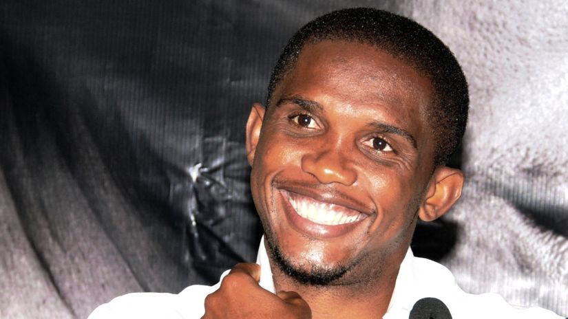 Congratulations to Samuel Eto'o who's just become a father of a 22-year-old woman!