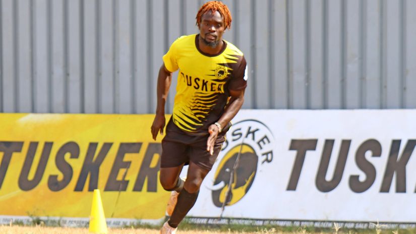 Injury boost for Tusker as midfielder resumes full training