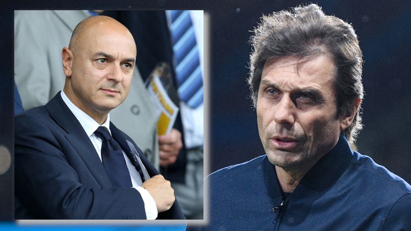 No problem, Mr President! Antonio Conte and Daniel Levy hold positive talks