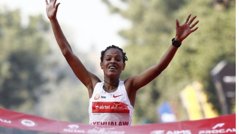 Yehualaw sets new 10km world record