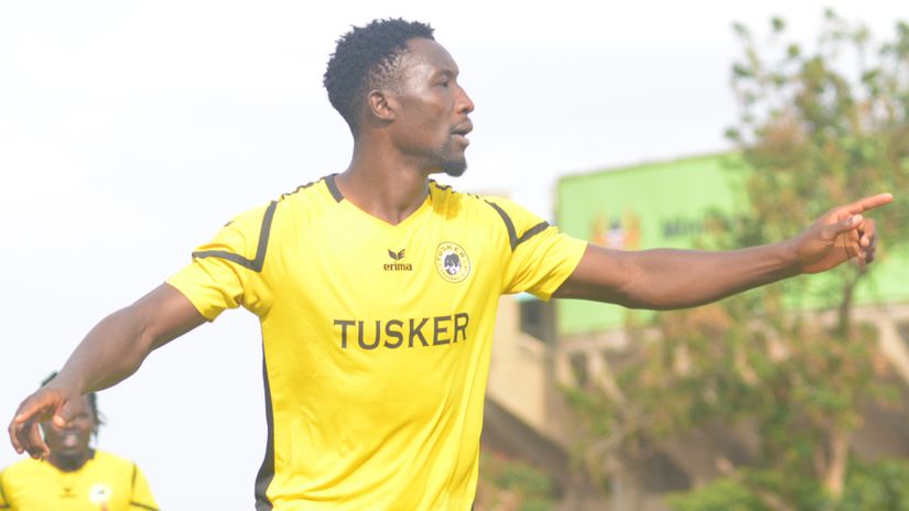 Why Tusker forward mimics Kagere and Yanga duo in his goal celebrations
