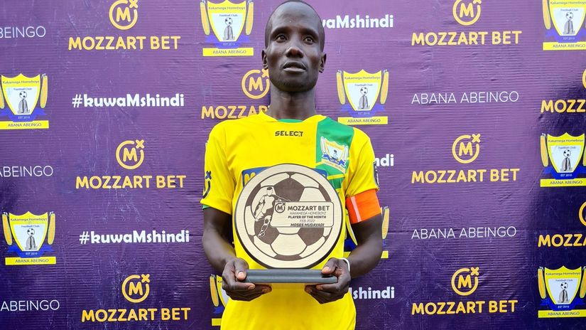 Kakamega Homeboyz stalwart named player of the month