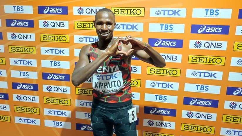 Belgrade 2022: Kibet into the 800m finals, Kipruto out