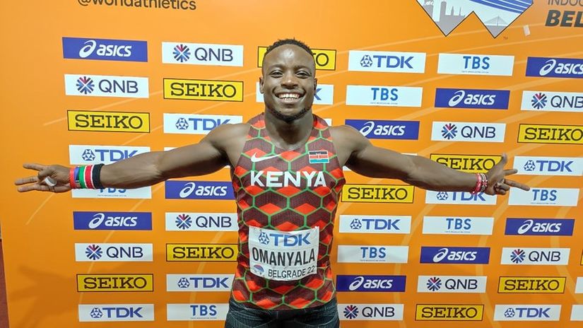 Belgrade 2022: Omanyala wins heat 2 to qualify for 60m men's semi