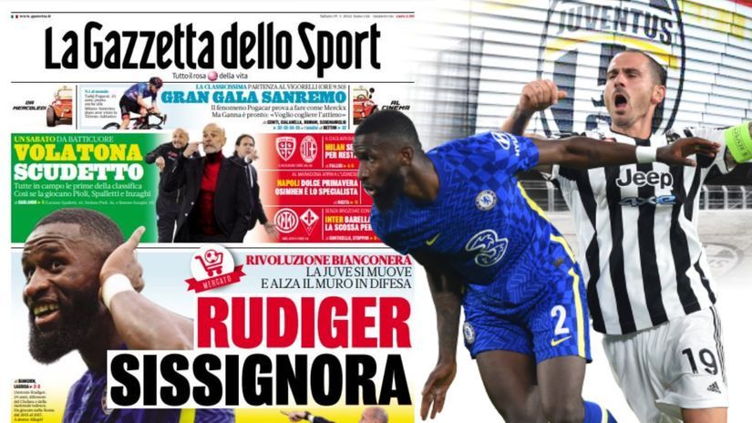 It looks like it is done - Juve spend 61 million USD for Rudiger
