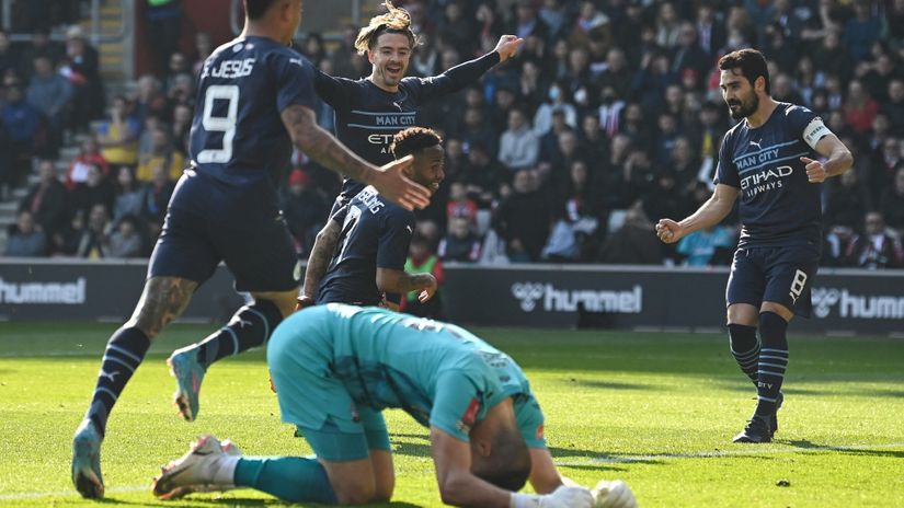City book an FA Cup clash with Liverpool beating the Saints for the first time since March 2021