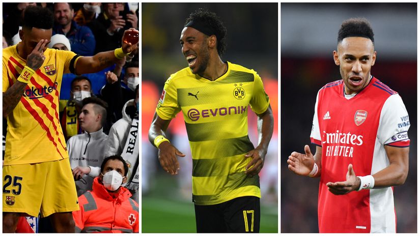Auba completes 'a hattrick' as the only player to score in El Clasico, Der Klassiker and the North-London derby