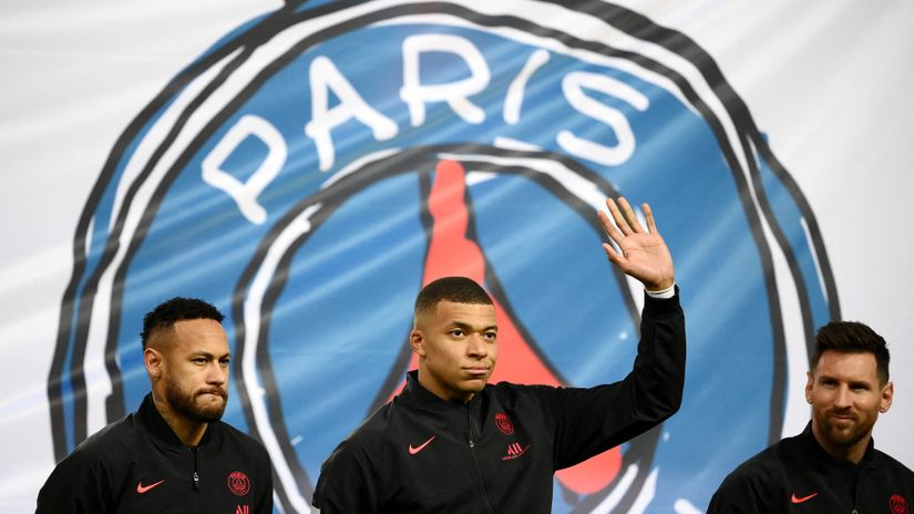Filthy rich: Out of the Top 20 highest earners, 18 are from PSG