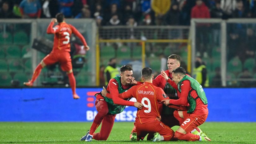 Macedonian miracle! Trajkovski's euro goal destroyed European champions in Palermo