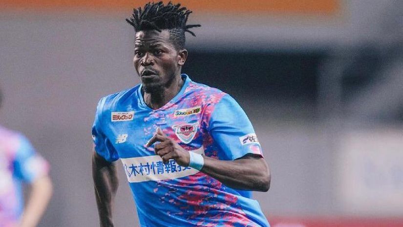 Kenyan forward finally makes debut in Japan after four months
