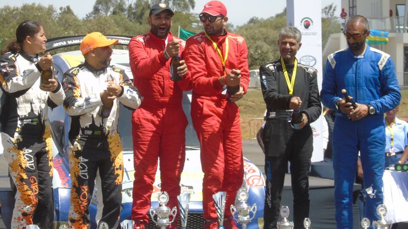 Karan Patel wins Equator Rally