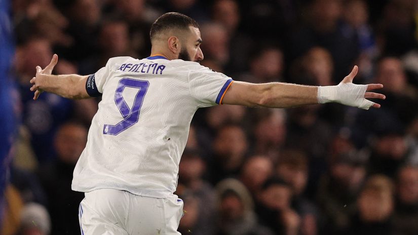 Glorious, sublime, extraordinary: There isn't a word to do Benzema justice! It's another hat-trick