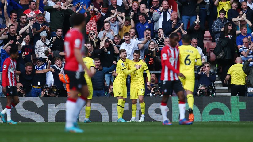 Chelsea unload all their frustrations on the Saints, Werner and Mount with the doubles