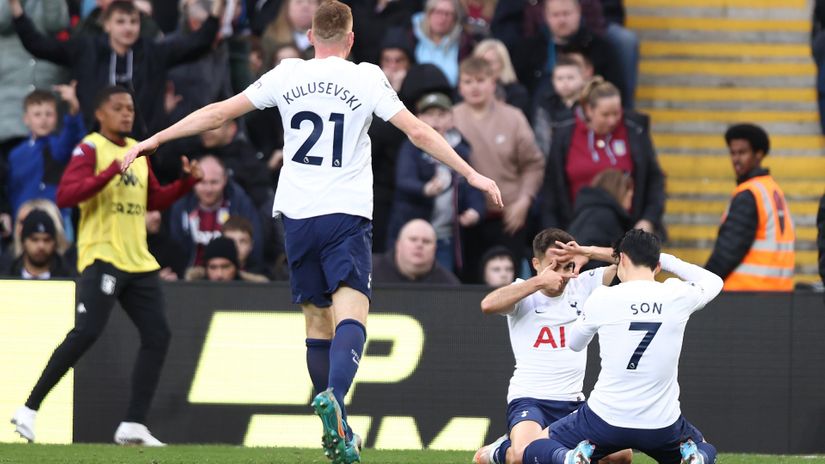 How bizarre: Villa dominate and Spurs celebrate a 4-0 victory thanks to Son's hattrick