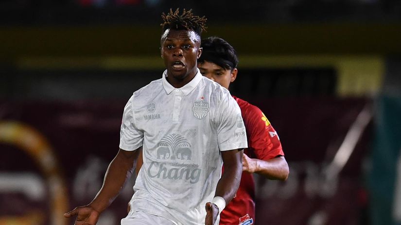 Ayub Timbe scores to win first career league title