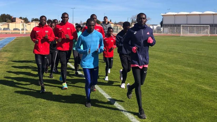 Kenyan youngsters begin boot camp in France ahead of Under-20 championship