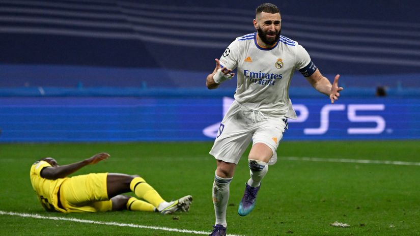 Benzema's header in overtime saves Real in the best CL game this season