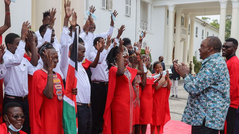 President Uhuru challenges Deaflympics team to better the 2017 medal tally