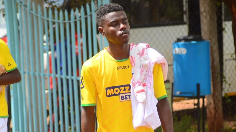 Kakamega Homeboyz prodigy dreams big after making maiden appearance on the bench