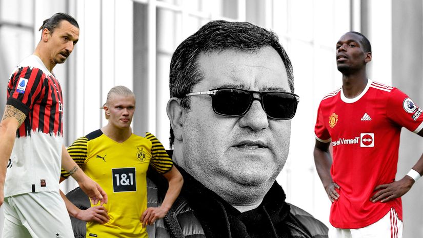 How will Raiola's departure affect the transfers of stars he represented?