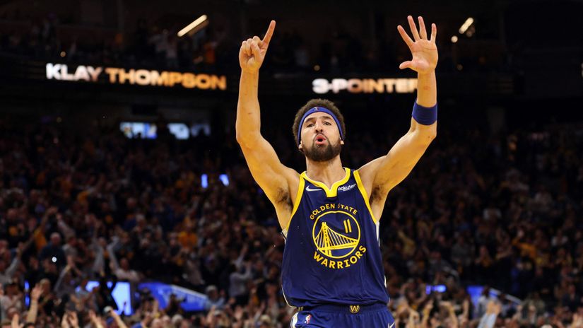 Warriors down Grizzlies to advance in NBA playoffs as Celtics stay alive
