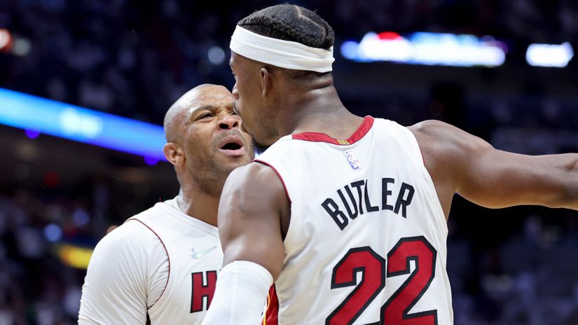Butler brings heat as Miami sink Boston in series opener