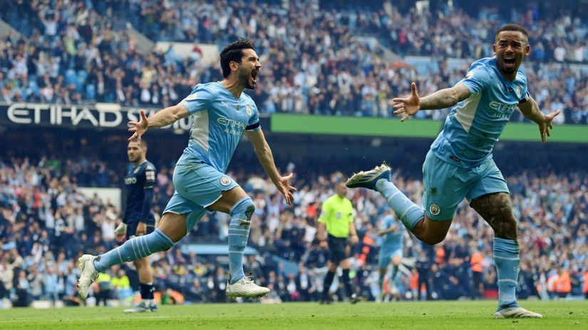 PEP WINS IT! Gundogan's brace pushes City from the brink of the inferno to the Premier League title!