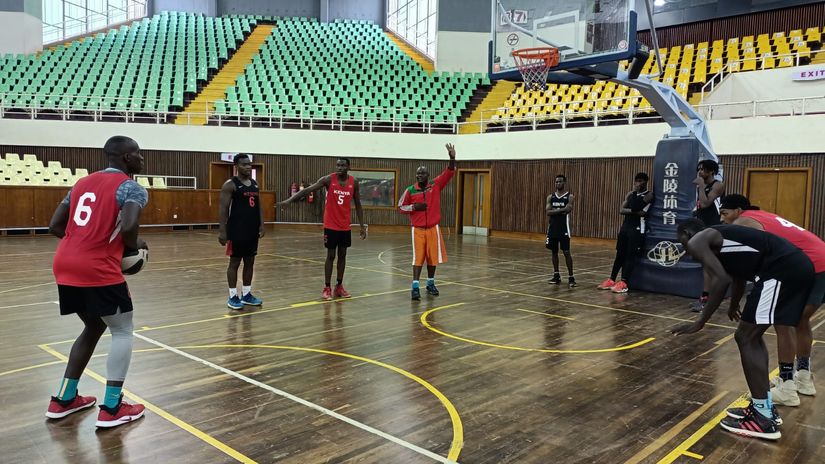 Team Kenya in camp for 3x3 Commonwealth Games preparations