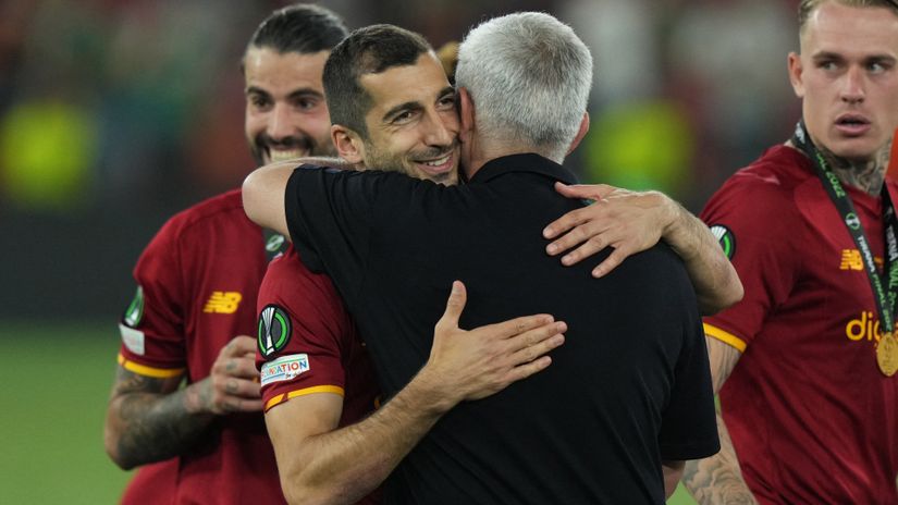 Just as Roma won European silverware, Mkhitaryan leaves for Inter
